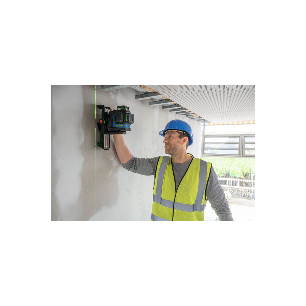  Bosch GLL 12V-100-33 CG Laser Lignes Vert Connectés 360° 1x2Ah (0601065401)