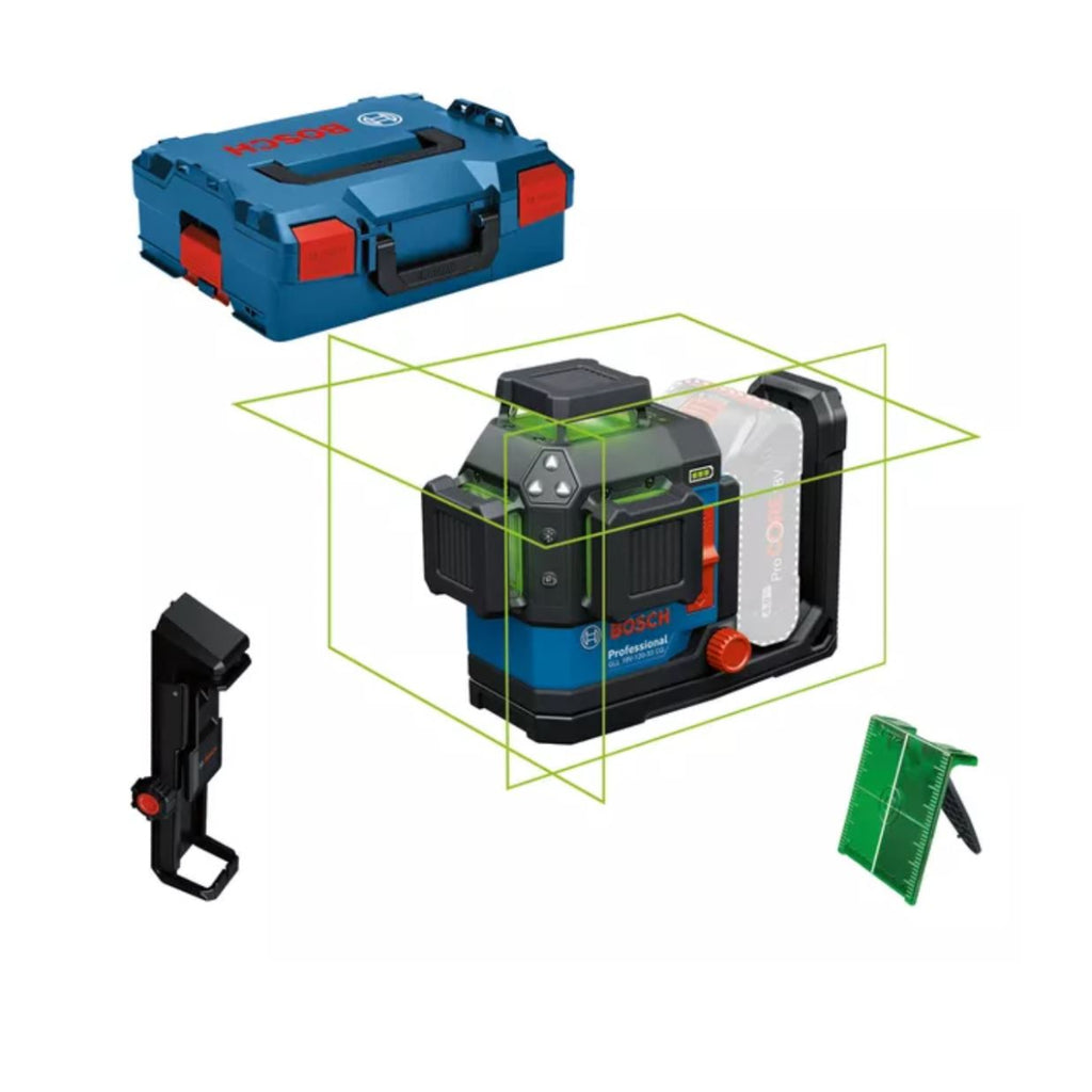  Bosch GLL 18V-120-33 CG Laser Lignes Vert Connectés 360° (0601065101)