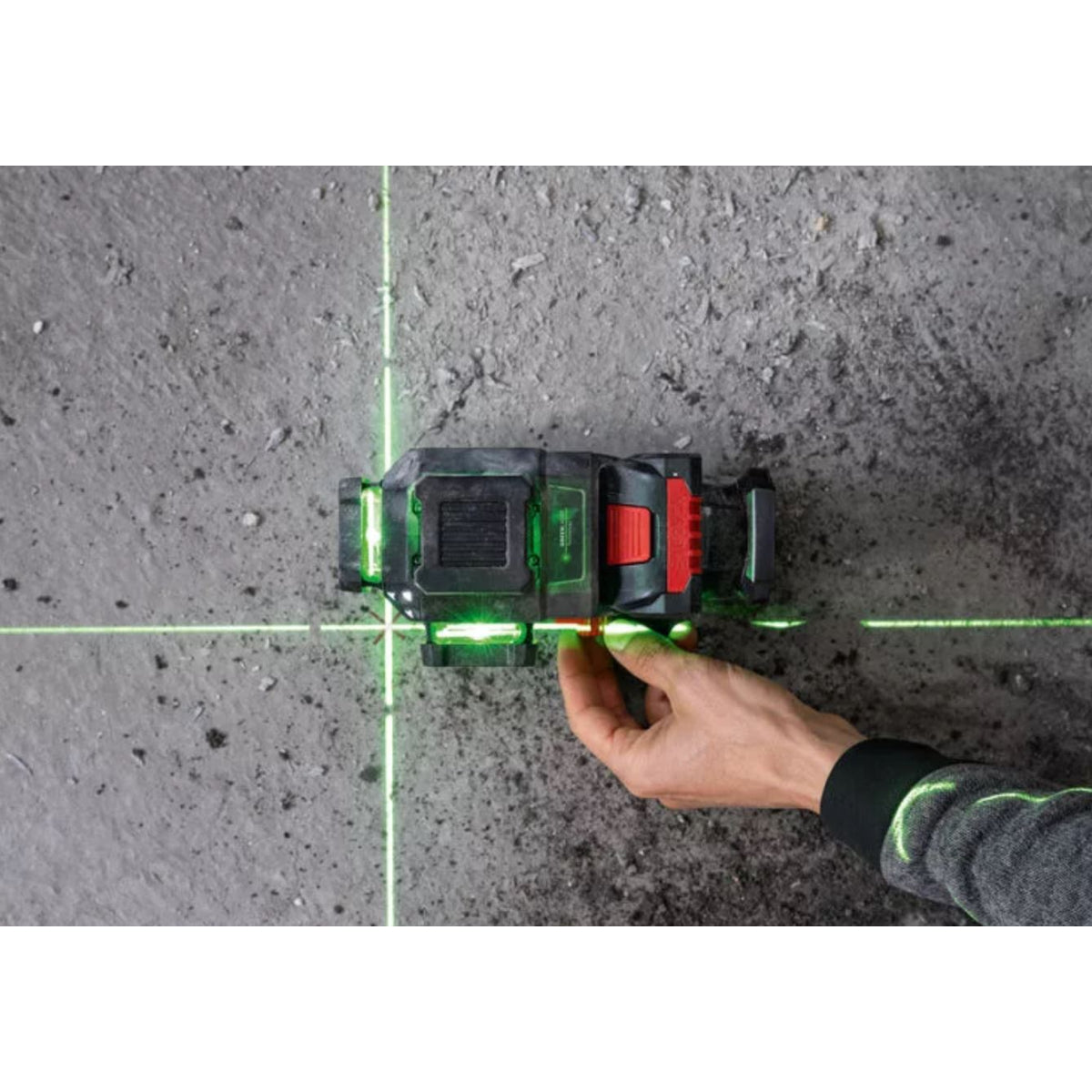  Bosch GLL 18V-120-33 CG Laser Lignes Vert Connectés 360° (0601065101)