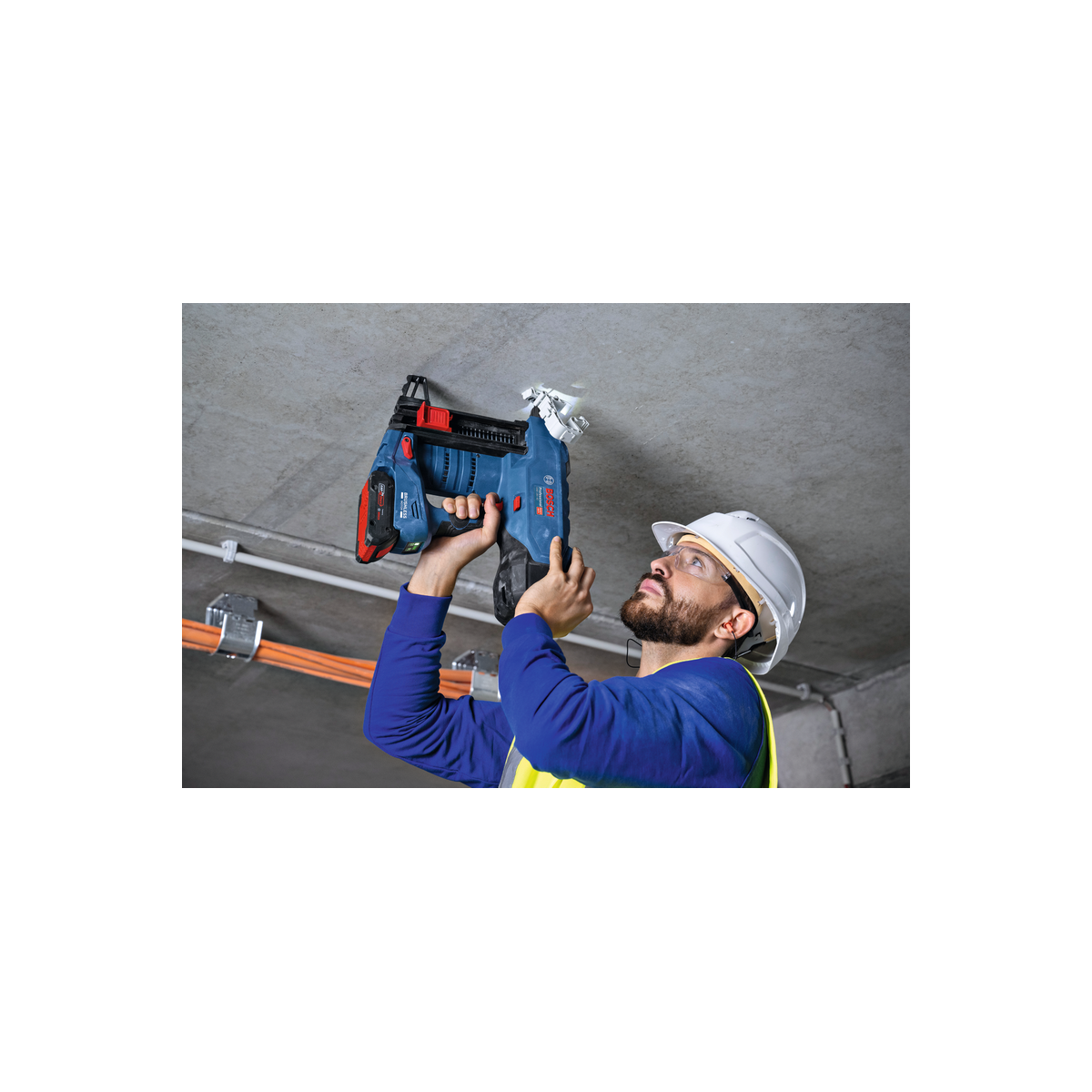  Bosch GNB 18V-40 Cloueur Béton Sans Fil 2x4.0Ah Procore (06019L7005)