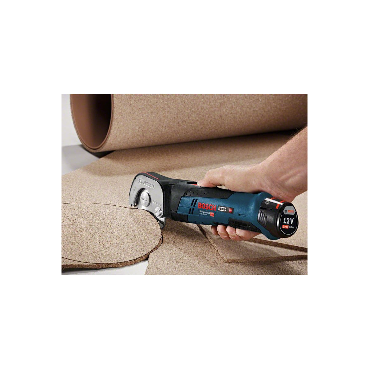 Bosch GUS 12V-300 Professional Cisaille Universelle Sans Fil 12V + L-Boxx (06019B2905)