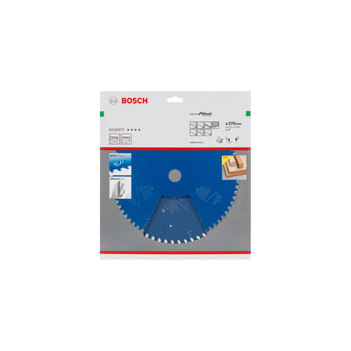  Bosch Lame Bois De Scie Circulaire ø270mm 60Dts Expert For Wood (2608644070)