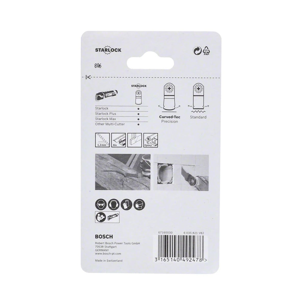  Bosch Lame De Scie Plongeante 50x32mm Bois & Métal STARLOCK (2608661902)