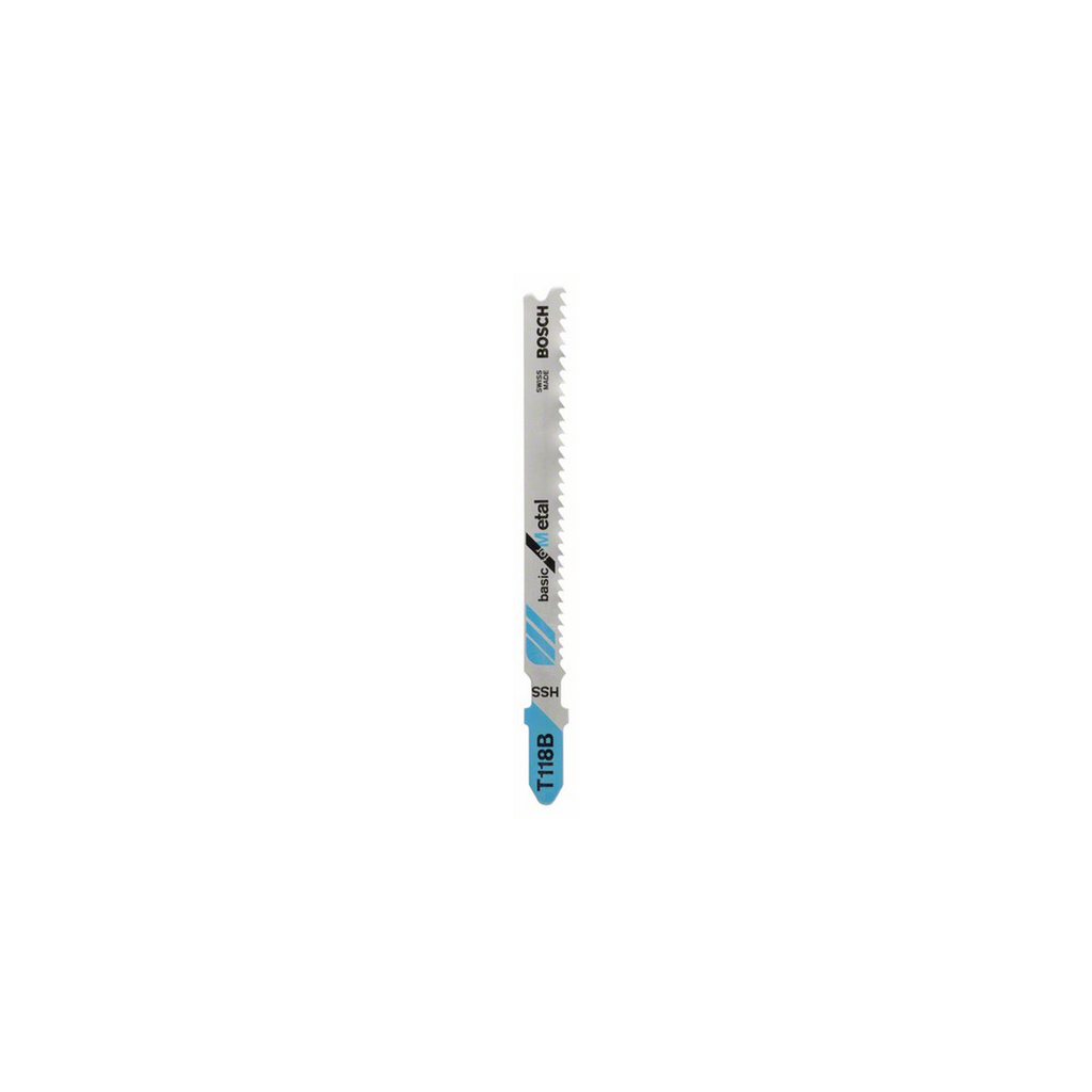  Bosch Lames De Scie Sauteuse Métal T118B Basic For Métal (2608631014)