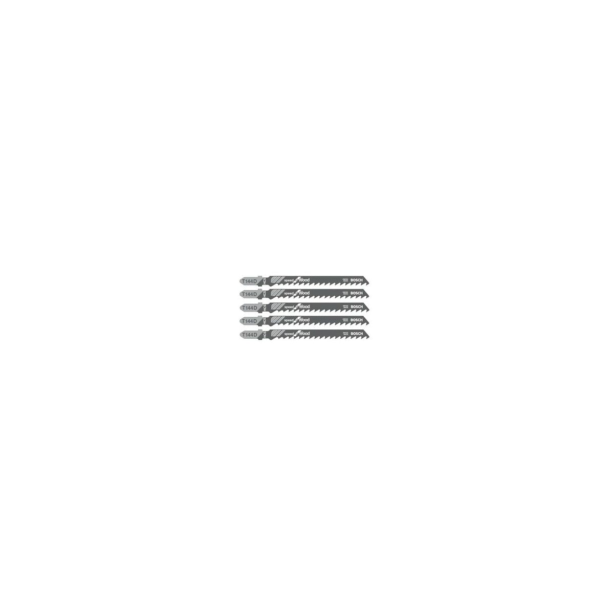  Bosch Lames De Scie Sauteuse Bois T144D Speed For Wood (2608630040)