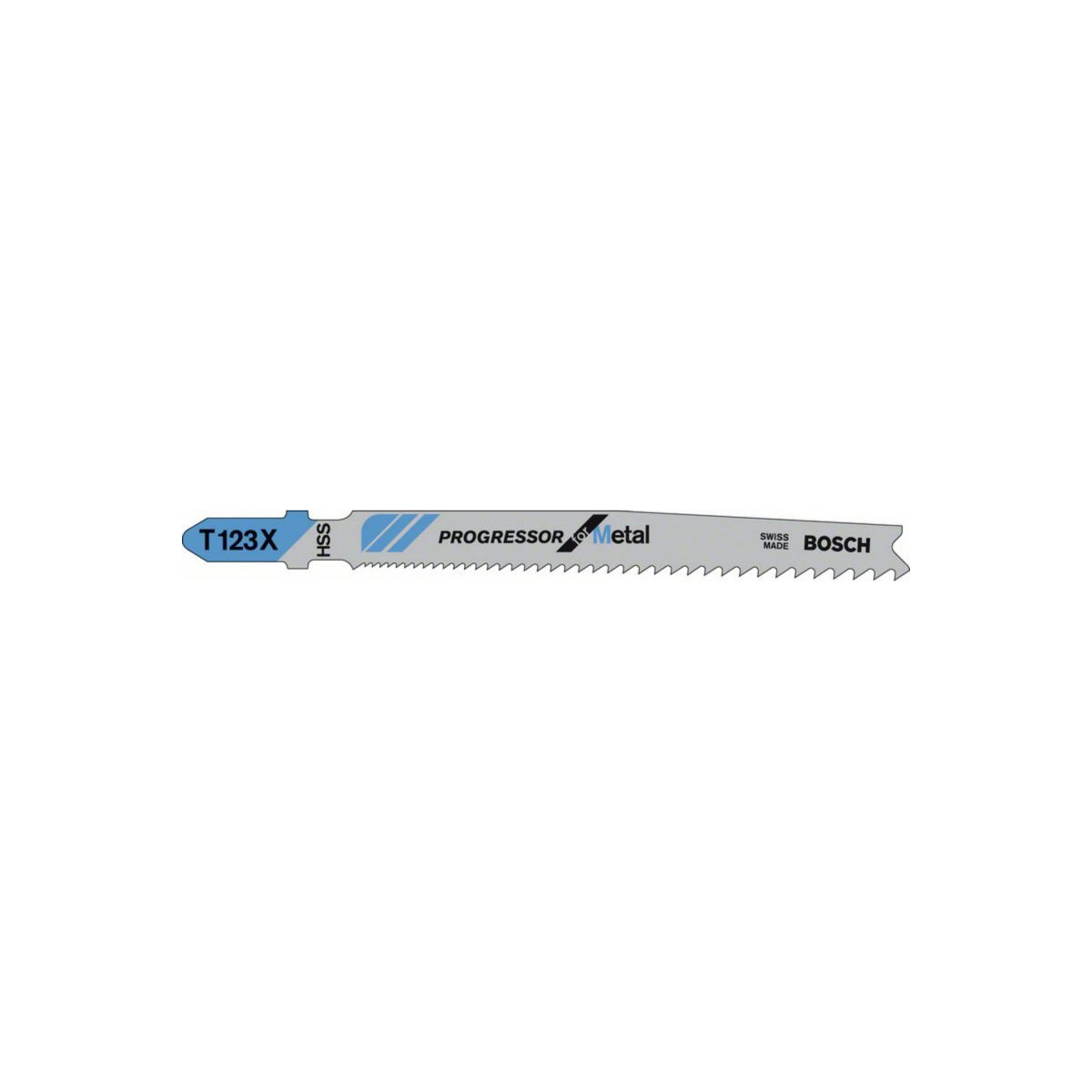  Bosch Lames De Scie Sauteuse Métal T123X Progressor For Métal (2608638473)