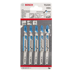  Bosch Lames De Scie Sauteuse Métal T123X Progressor For Métal (2608638473)
