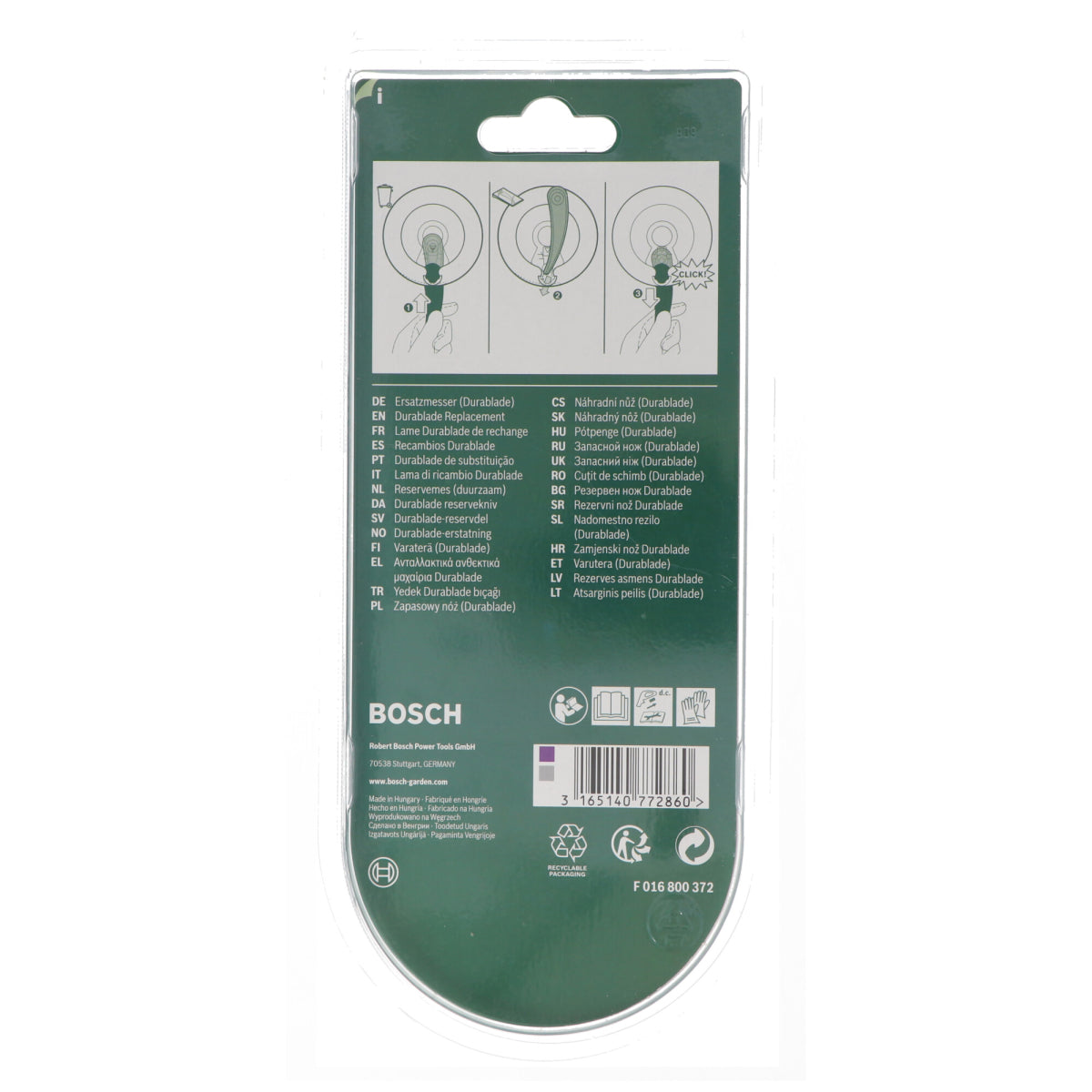  Bosch Lames Rigides (x5) De Coupe-bordure ART 26 (F016800372)