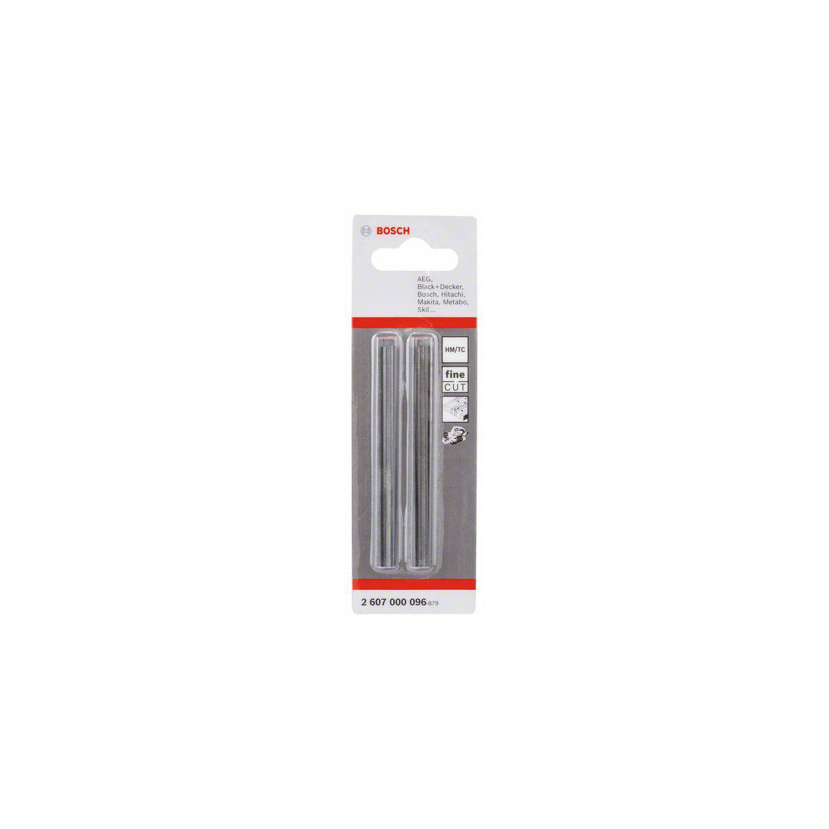  Bosch Lot De X2 Fers à Rabot 82mm En Carbure 35° (2607000096)