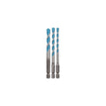  Bosch Lot De X3 Forets Multi Construction Polyvalents HEX-9 Ø5-6-8 (2608589529)