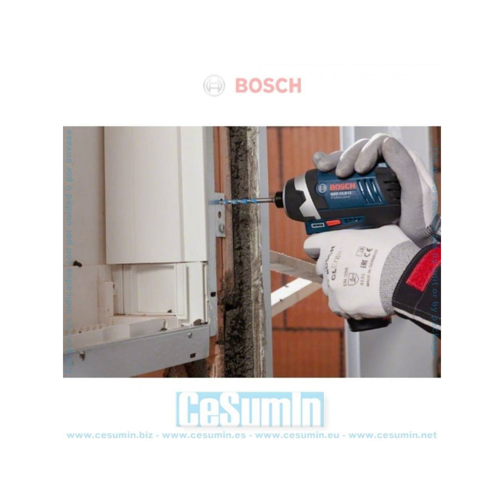  Bosch Lot De X3 Forets Multi Construction Polyvalents HEX-9 Ø5-6-8 (2608589529)