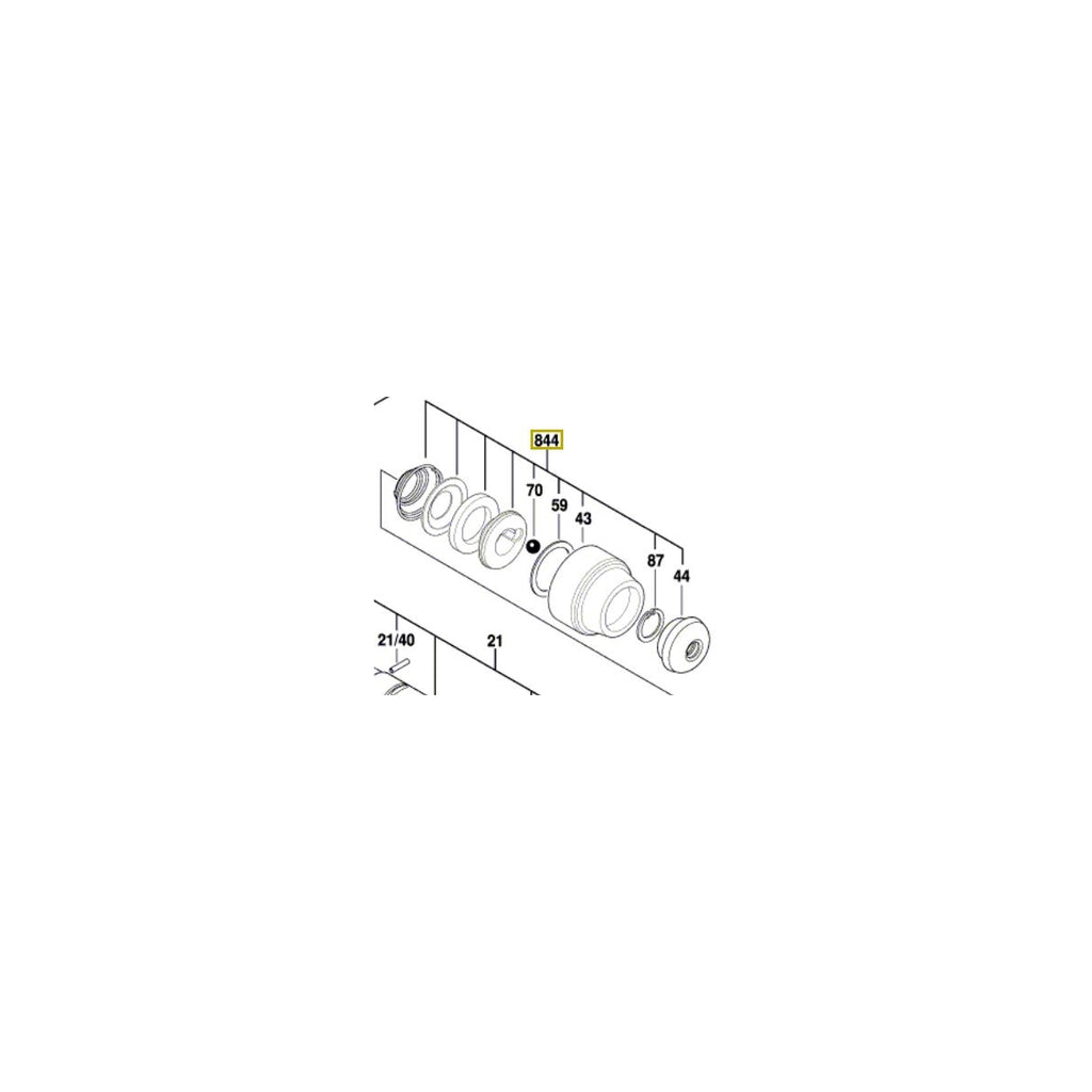  Bosch Manchon De Protection SDS+ GBH18V-EC, GBH36V-LI (16170006D3)