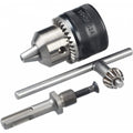  Bosch Mandrin à Clé ø1.5-13mm 1/2"-20 UNF Et Adaptateur SDS+ (2607000982)