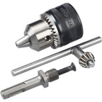  Bosch Mandrin à Clé ø1.5-13mm 1/2"-20 UNF Et Adaptateur SDS+ (2607000982)