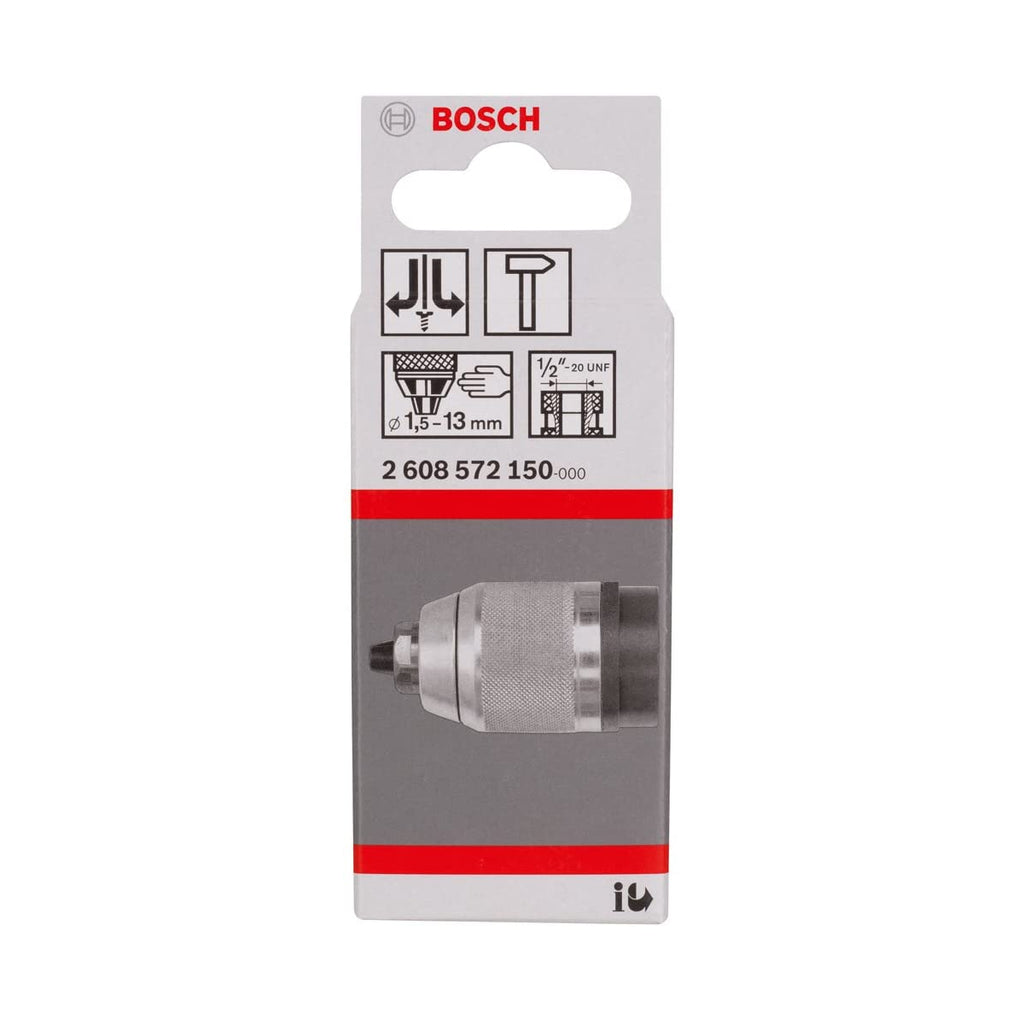  Bosch Mandrin Auto-serrant ''AUTO-LOCK' ø1.5-13mm 1/2"-20 UNF (2608572150)