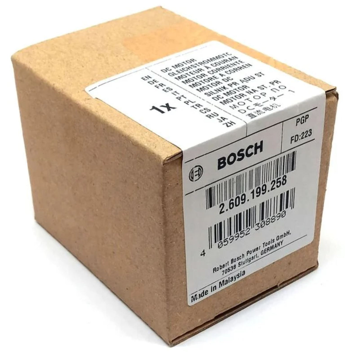  Bosch Moteur 10.8V - 12V Pour Perceuse GSR10,8V LI2, GSR 12V-15, GSR 12-2-LI (2609199258)