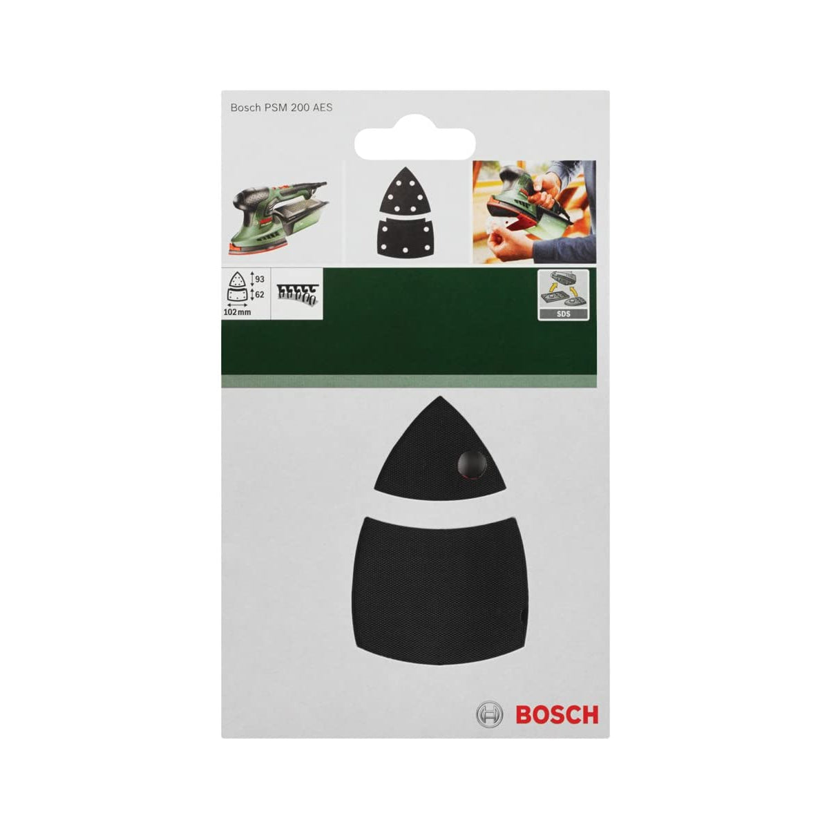  Bosch Plateau De Ponçage 102x63 Pour Ponceuse PSM200AES (2609256D20)