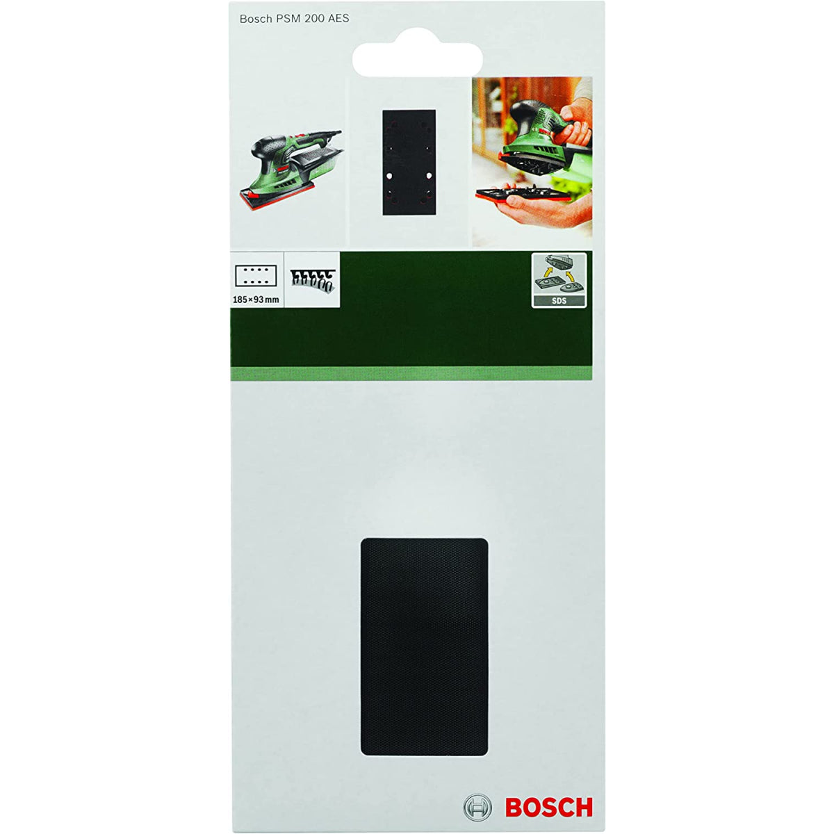  Bosch Plateau De Ponçage 93x185mm Pour Ponceuse PSM200AES, UniversalSander 18V (2609006901)