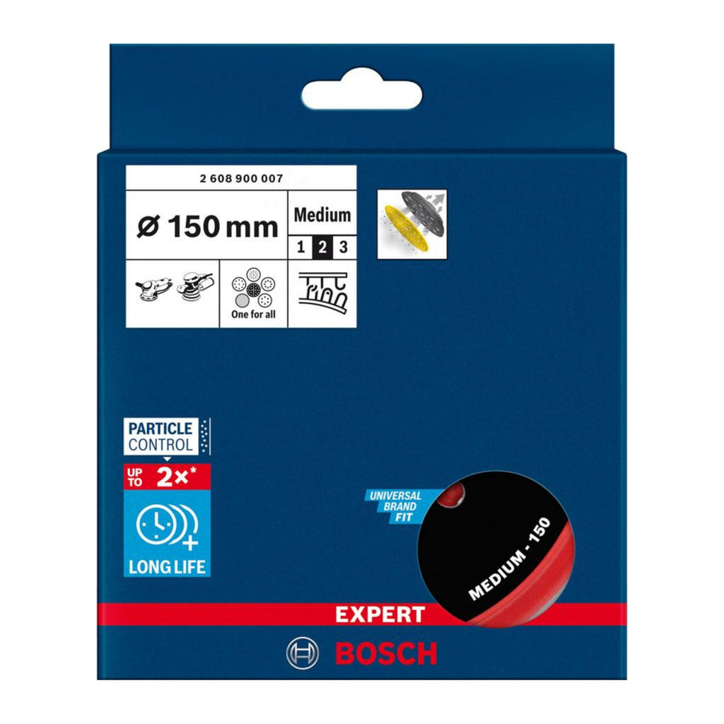  Bosch Plateau De Ponçage EXPERT ø150mm Medium Pour GEX40-150 (2608900007)