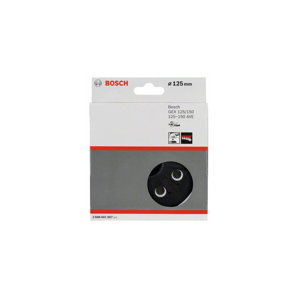  Bosch Plateau De Ponçage ø125mm Mi-dur Pour GEX125-150AVE (2608601607)