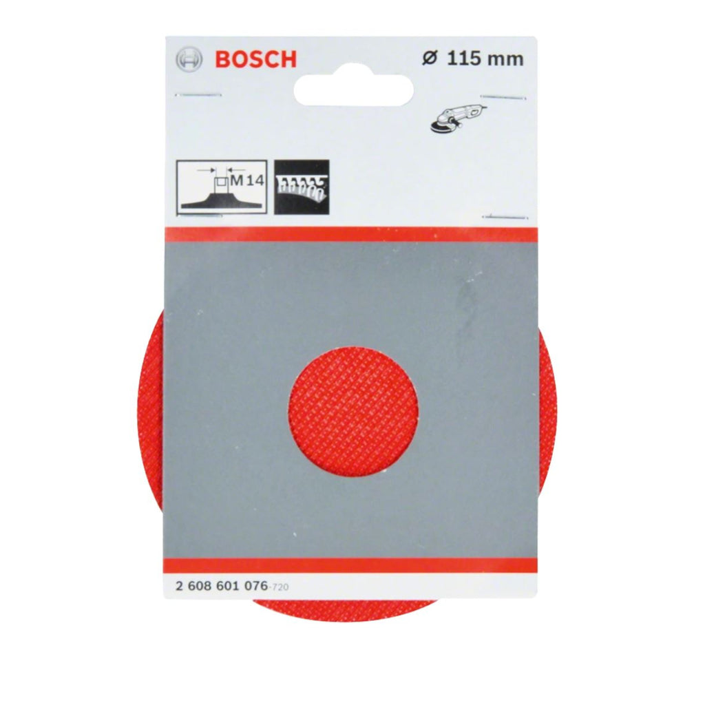  Bosch Plateau De Ponçage ø115mm Pour Meuleuse D'angle M14 (2608601076)
