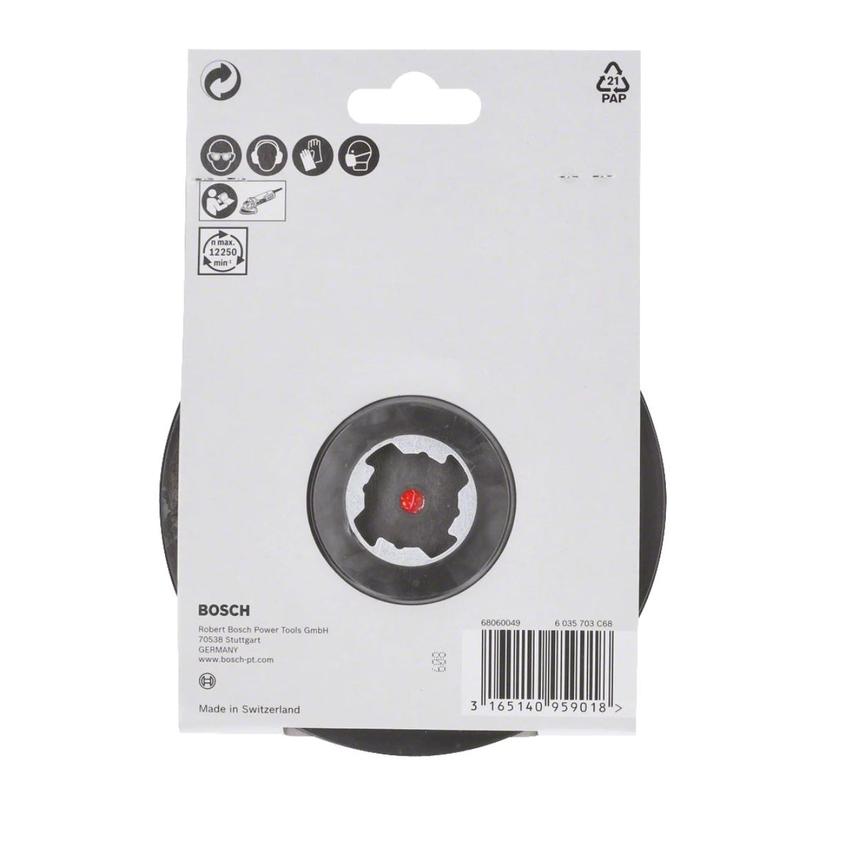  Bosch Plateau De Ponçage ø115mm Pour Meuleuse D'angle X-LOCK (2608601721)