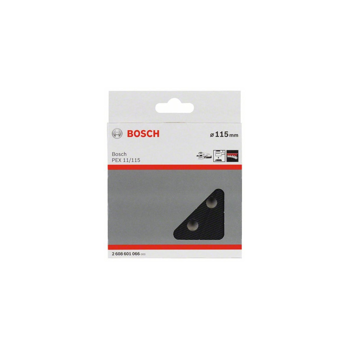  Bosch Plateau De Ponçage Pour Ponceuse Excentrique ø115mm PEX115 (2608601066)