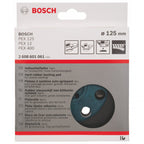  Bosch Plateau De Ponçage Pour Ponceuse Excentrique ø125mm PEX125, PEX12 Et PEX12A (2608601061)