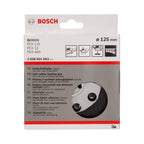  Bosch Plateau De Ponçage Pour Ponceuse Excentrique ø125mm PEX125, PEX12 Et PEX12A (2608601063)