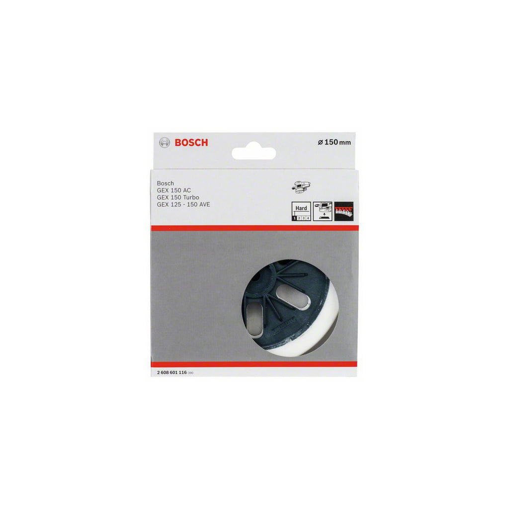  Bosch Plateau De Ponçage Pour Ponceuse Excentrique ø150mm (DUR) GEX150, (2608601116)