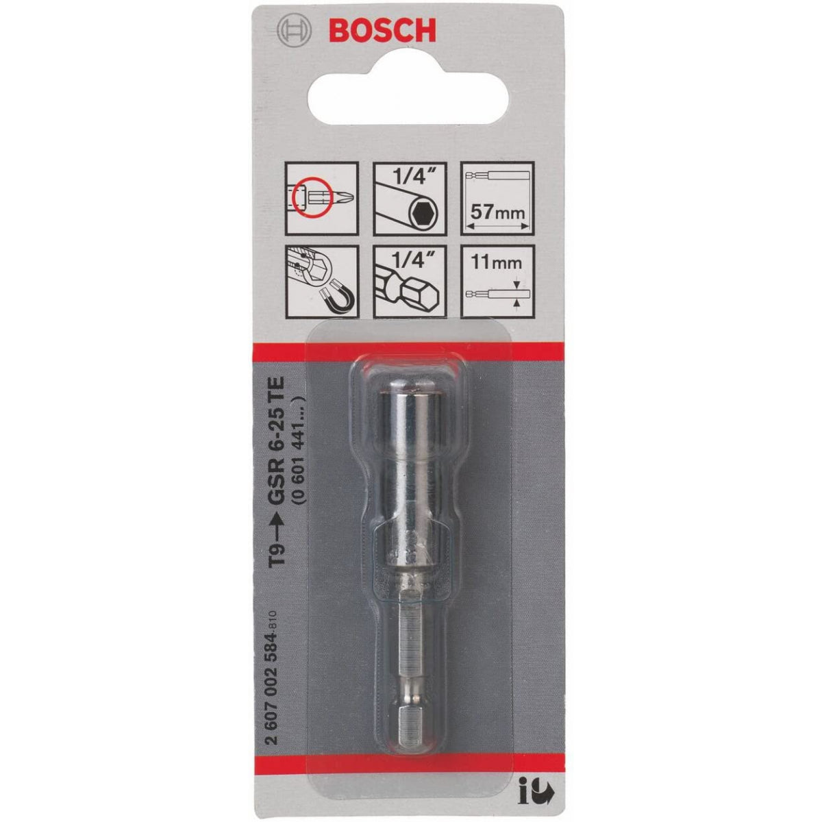  Bosch Porte Embout Magnétiques 57mm (2607002584)