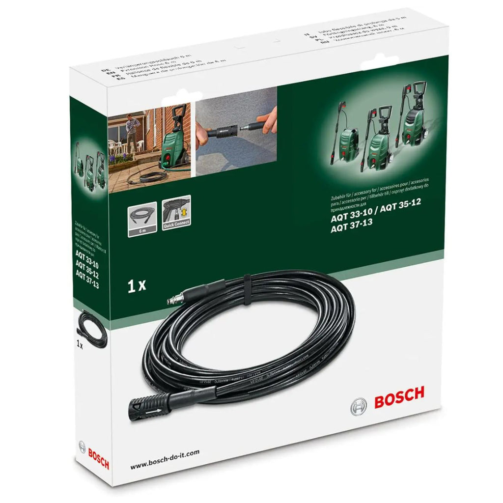  Bosch Rallonge 6m De Flexible Pour Nettoyeur Haute-pression 130 Bars (F016800361)