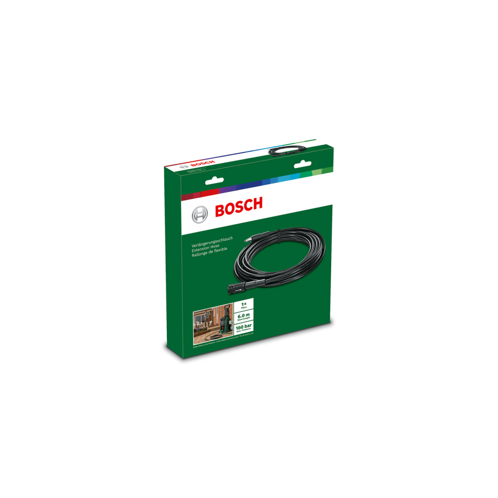  Bosch Rallonge 6m De Flexible Pour Nettoyeur Haute-pression 160 Bars (F016800482)