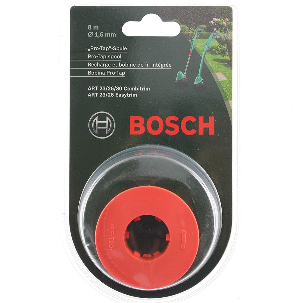  Bosch Recharge Avec Bobine De Fil Intégrée Pour Taille Bordures ART 23/26/30 (F016800175)