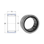  Bosch Roulement à Aiguilles F-225538 22x28x13mm (1610910096)
