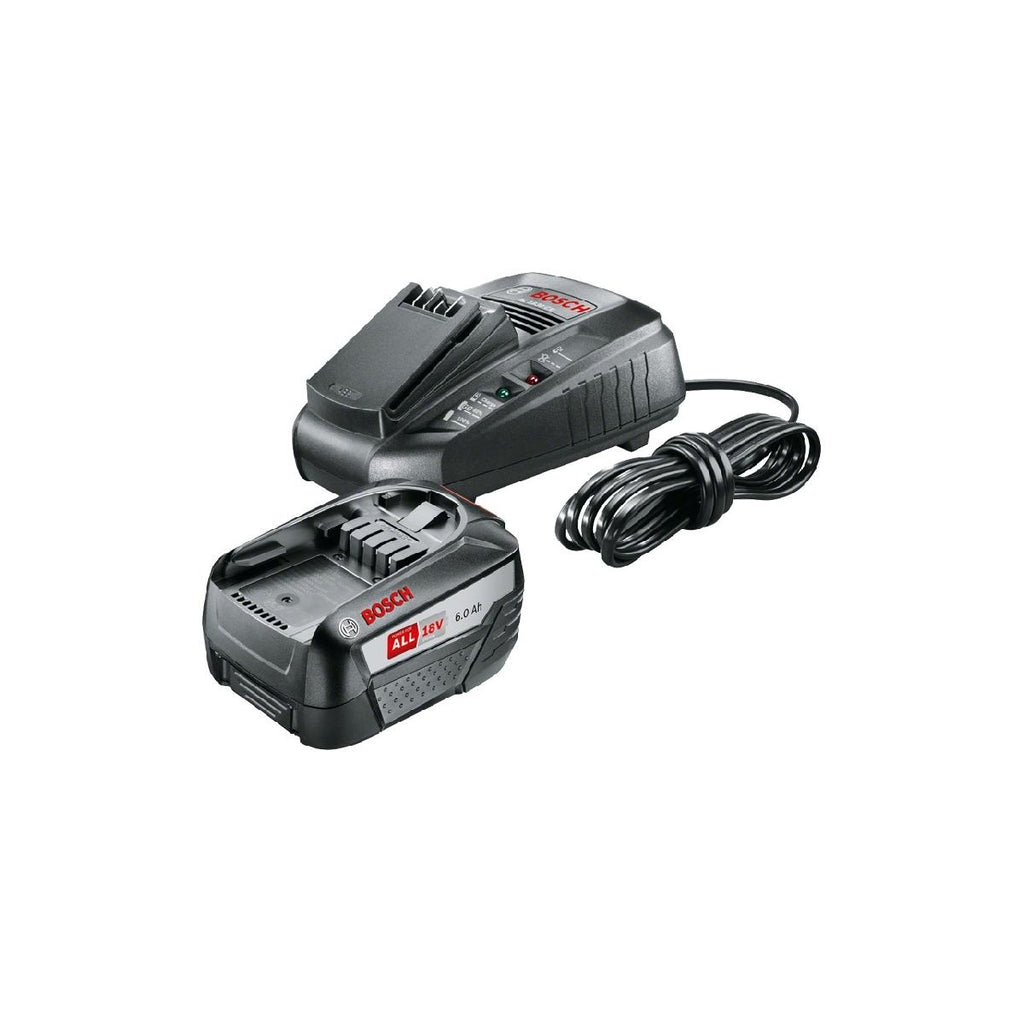  Bosch Starter Set Batterie PBA 18V 6.0Ah W-B Avec Chargeur AL1830CV (1600A00ZR8)