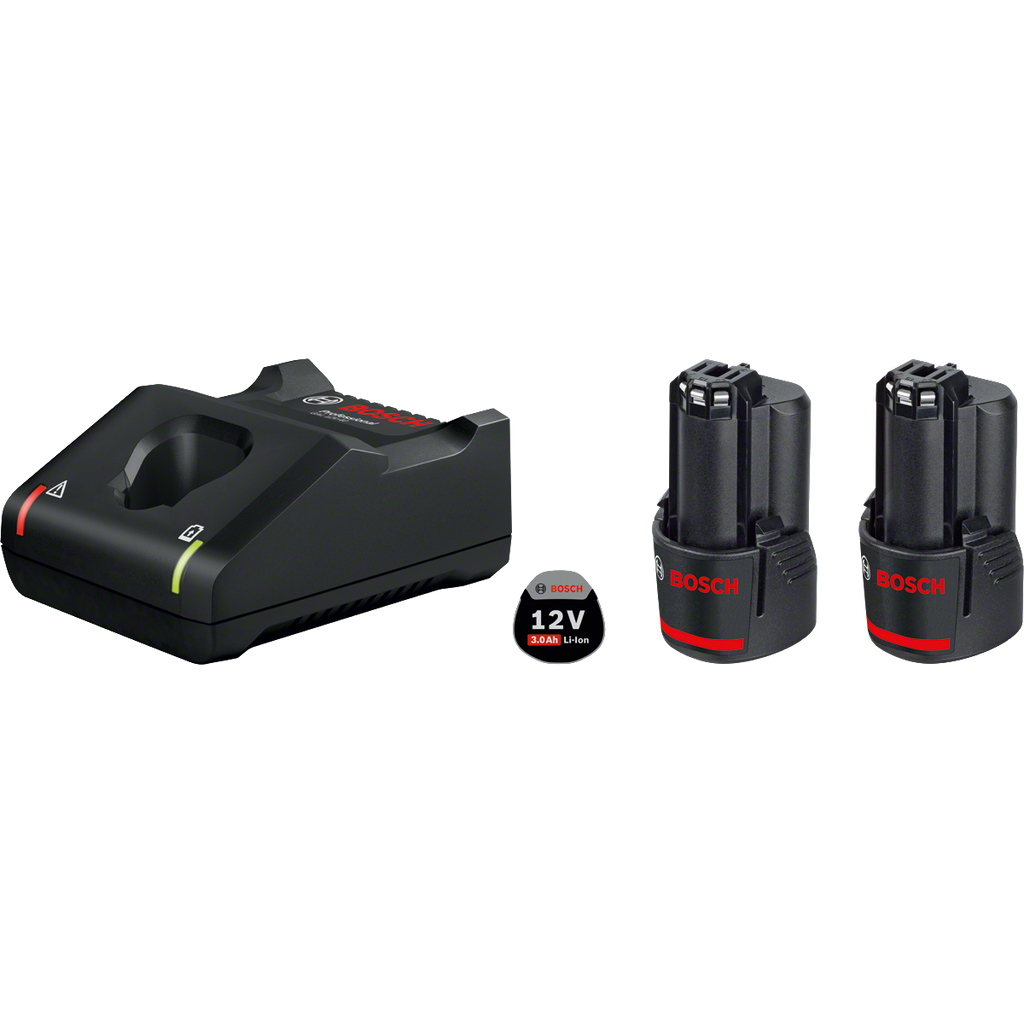  Bosch Starter Set GBA 12V 3.0Ah + Chargeur GAL 12V-40 (1600A019RD)
