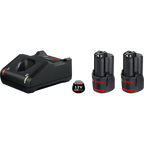  Bosch Starter Set GBA 12V 3.0Ah + Chargeur GAL 12V-40 (1600A019RD)