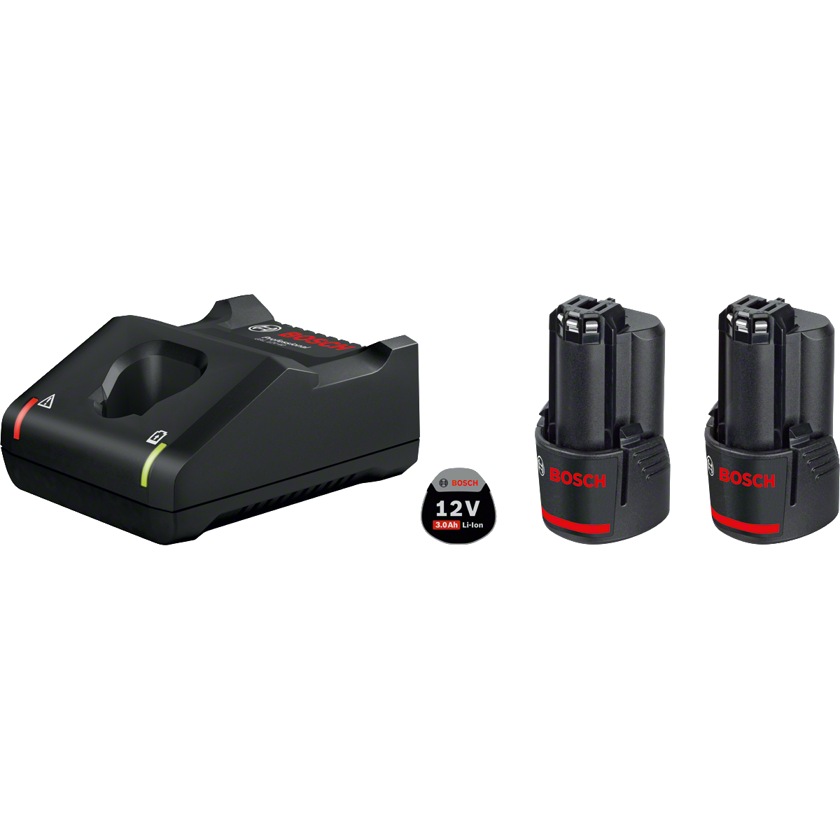  Bosch Starter Set GBA 12V 3.0Ah + Chargeur GAL 12V-40 (1600A019RD)