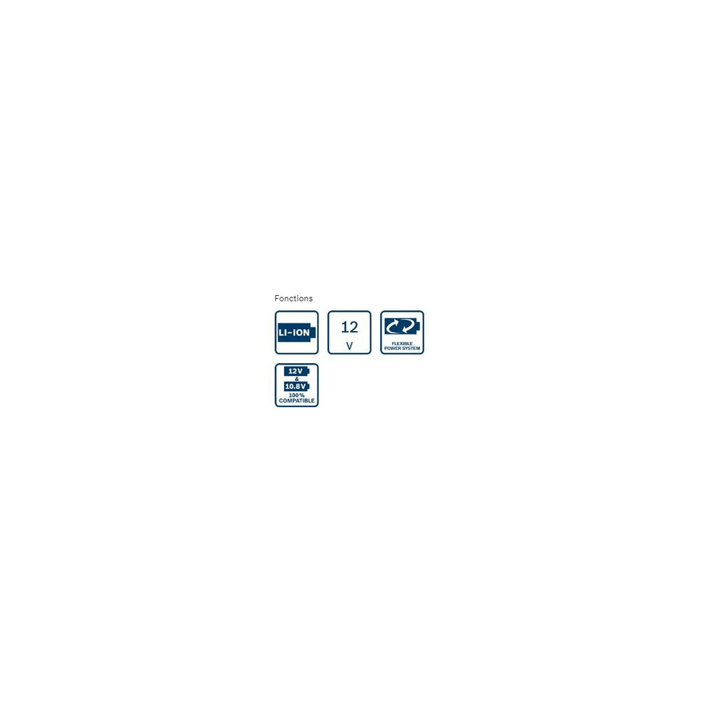  Bosch Starter Set GBA 12V 3.0Ah + Chargeur GAL 12V-40 (1600A019RD)