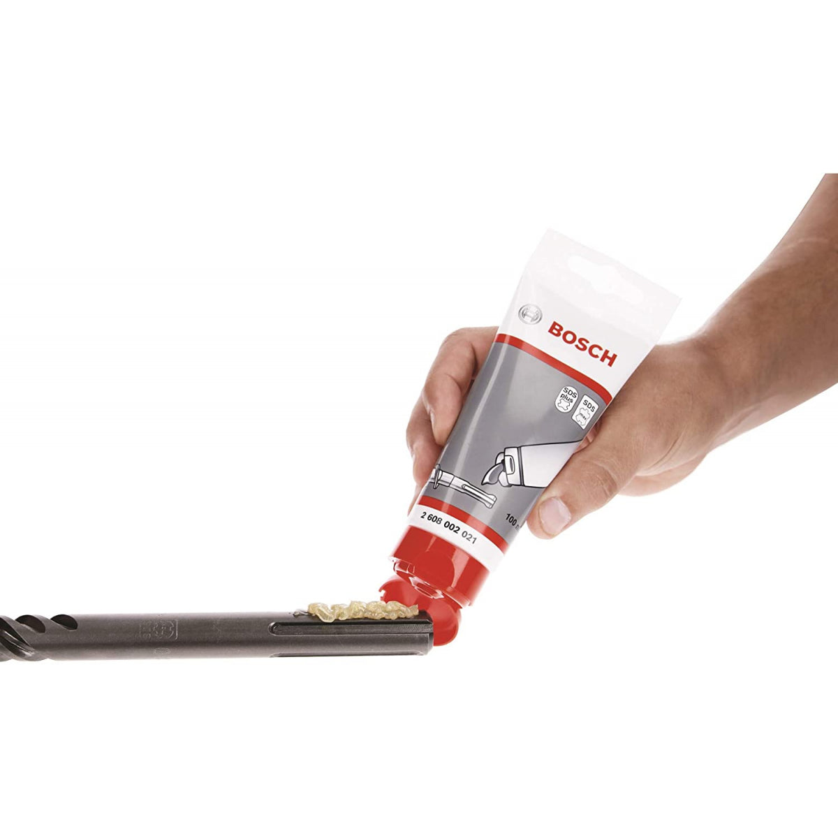  Bosch Tube De Graisse Pour Forets Et Burins SDS MAX Et SDS PLUS 100ml (2608002021)