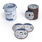 Bosch X100 Disques à Tronçonner PRO Inox & Métal ø125x16mm (2608626114)