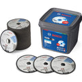  Bosch X100 Disques à Tronçonner Standard Métal ø125x1mm (061599765G)