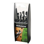  DIAGER Coffret 8 Forets Bois 3 Pointes 917B