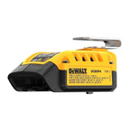  DeWalt Adaptateur, Chargeur USB-A & USB-C Pour Batterie XR 18V Et 54V DCB094K-QW