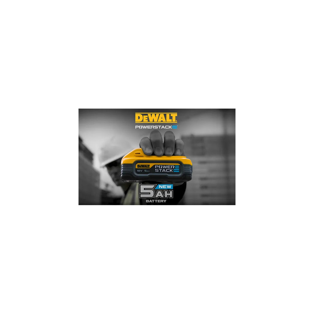  DeWalt Batterie 18V POWERSTACK 5.0Ah Li-ion DCBP518-XJ