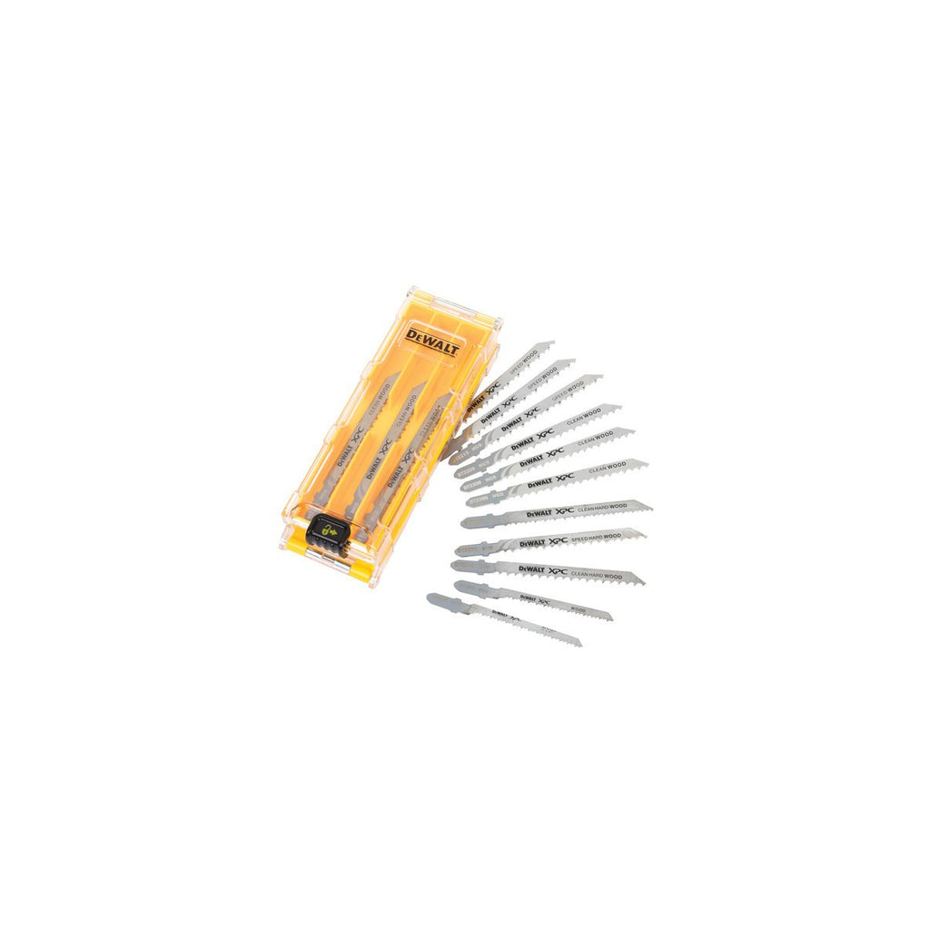  DeWalt Coffret De 10 Lames XPC Pour Scie Sauteuse DT2296-QZ