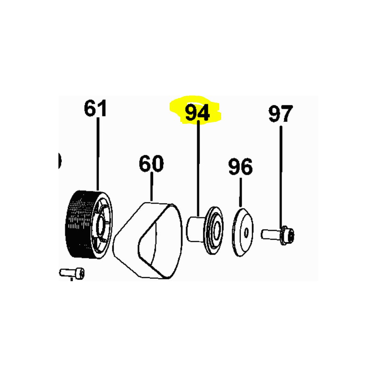  Dewalt Collet Intérieur Pour Scie DCS777, DW770, DW771, DW777 (N292720)
