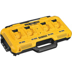  Dewalt DCB104-QW Chargeur De Batteries 4 Ports 8Ah XR 10.8V/14.4V/18V & Flexvolt Li-ion