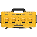  Dewalt DCB104-QW Chargeur De Batteries 4 Ports 8Ah XR 10.8V/14.4V/18V & Flexvolt Li-ion